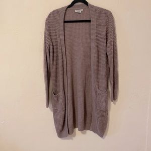 Nice cozy cardigan nice for dressing up or down